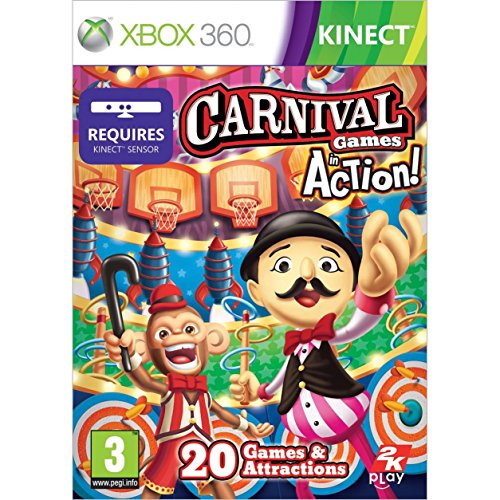 Carnival Games In Action Xbox 360 Kinect pour animer un anniversaire pluvieux
