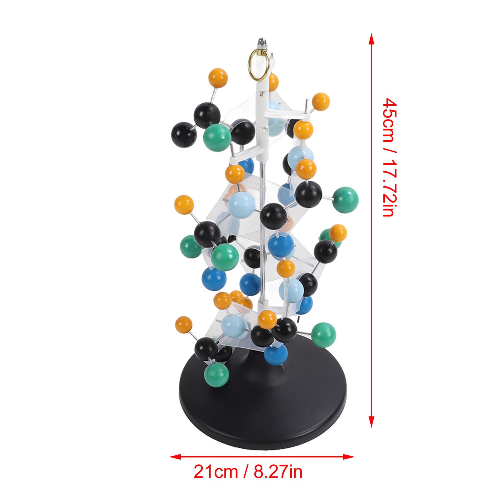 KIMISS Kit di Modelli Molecolari per l'apprendimento della Chimica - Modello di Struttura Proteica QH3212-2, Set di Costruzioni Molecolari 3D per Uso in Classe, Sussidio Didattico di Chimica Organica