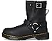 Dr. Martens Kid's Collection Genaya Rigger Boots (Big Kid) - Left View