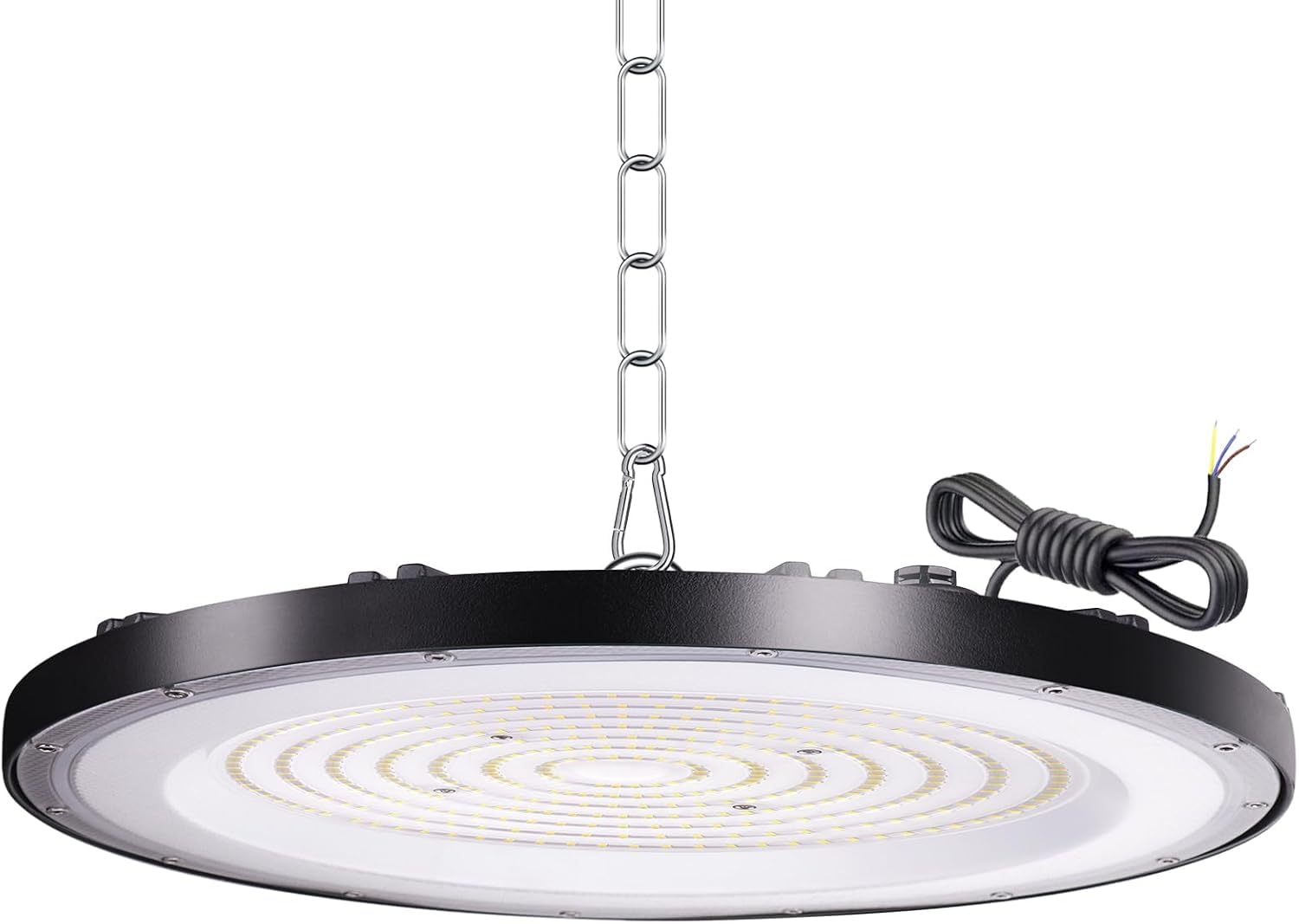Tayire 300W UFO Industrial LED Floodlight, High Bay Light Workshop Lighting 30000LM Industrial Lamp LED Indoor Chandelier