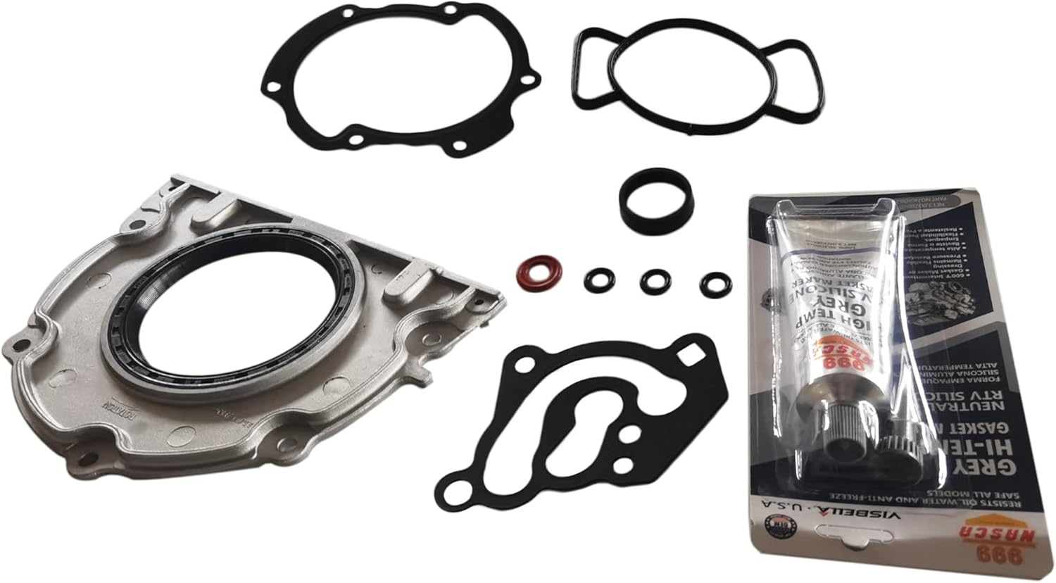Partsflow Lower Gasket Set Engine Conversion Gasket Set Fits Buick Allure Fits Buick Enclave Fits Chevy Camaro Fits Chevy Impala Fits GMC Terrain Fits Saab 9-4x Fits Cadillac ATS 2.8L,3.0L,3.6L