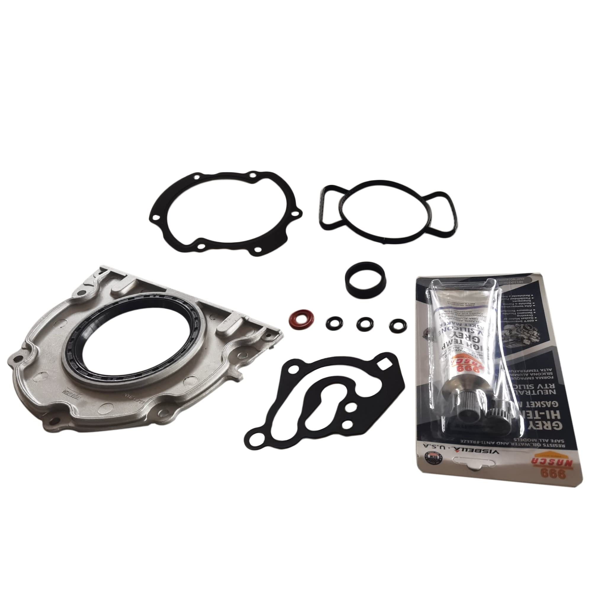 Partsflow Lower Gasket Set Engine Conversion Gasket Set Fits Buick Allure Fits Buick Enclave Fits Chevy Camaro Fits Chevy Impala Fits GMC Terrain Fits Saab 9-4x Fits Cadillac ATS 2.8L,3.0L,3.6L
