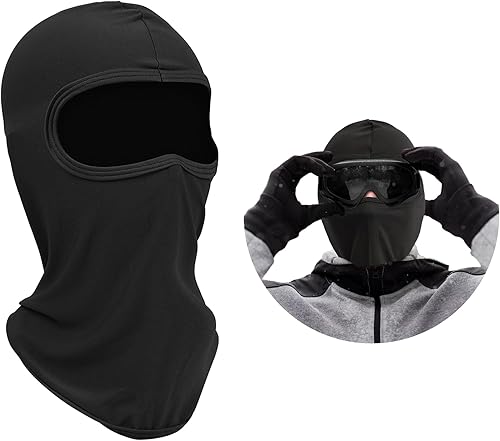 Máscara de esquí, pasamontañas para hombres y mujeres, máscara de esquí Shiesty, máscara de cara completa, resistente al viento, protección UV,