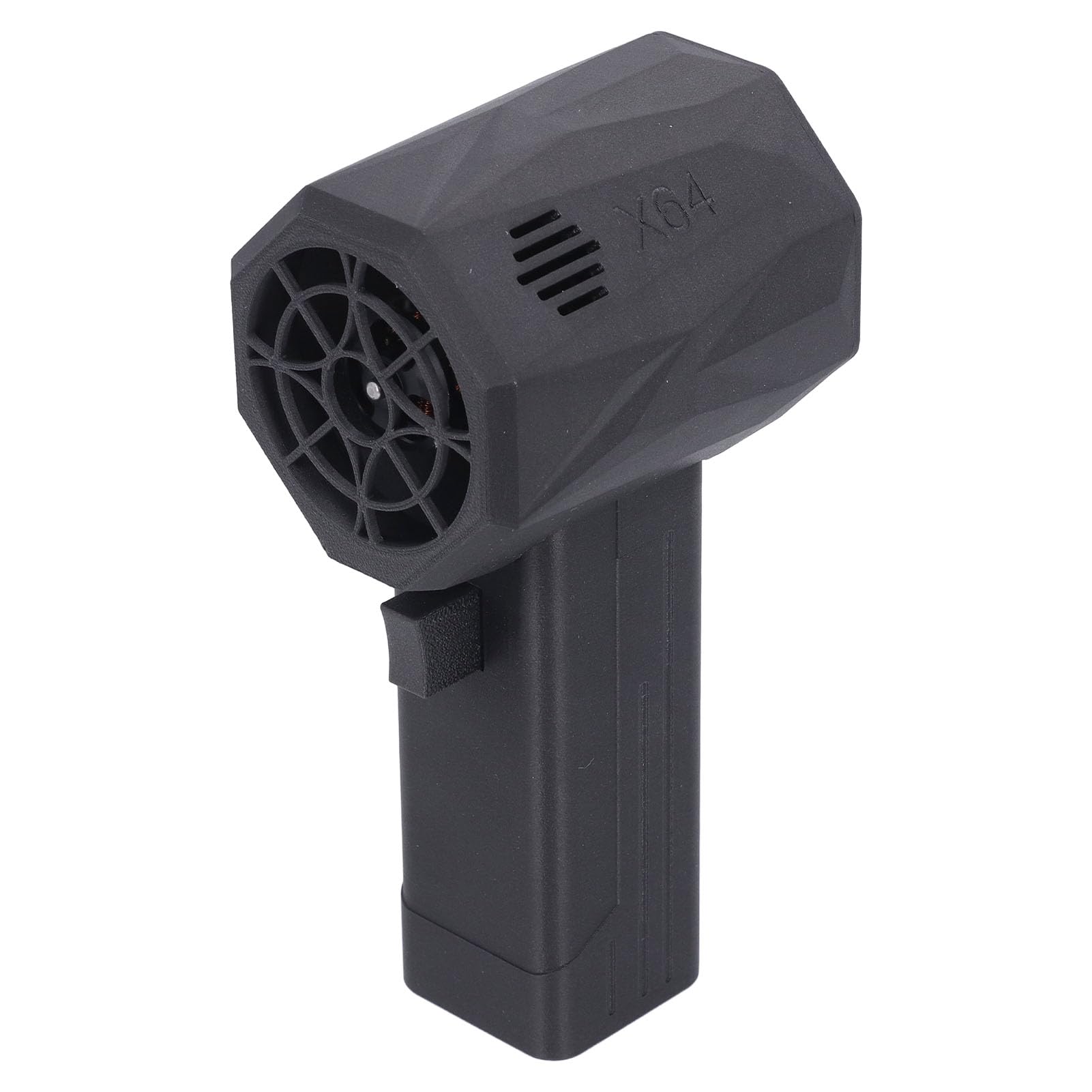 Car Dry Blower, Car Dry Blower, 64mm Turbofan 22W Fast Charging X64 Pro 4000mAh Battery 1400g, Efficient with Overtemp, Current, Leafblower (Black)