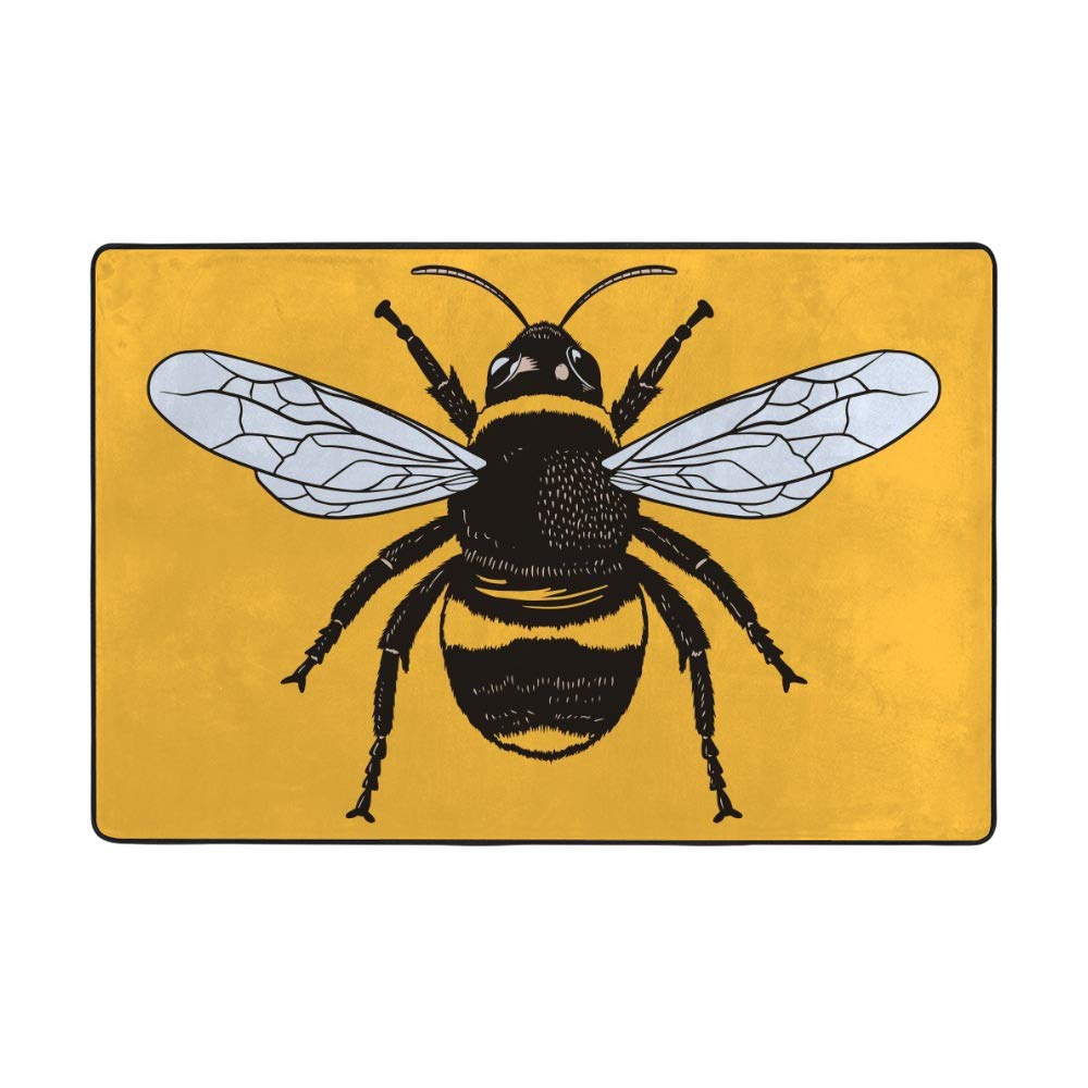 Tapis corail motif insectes pour un salon chaleureux et confortable en velours stretch