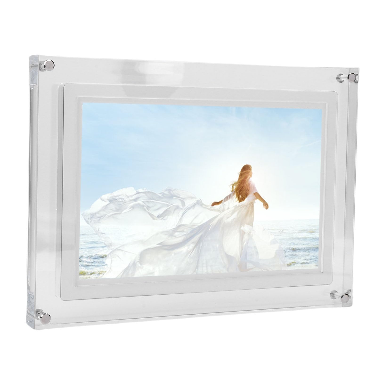Focket Cyfrowa Ramka na Zdjęcia 10,1 Cala, 32GB Smart Frame z Ekranem