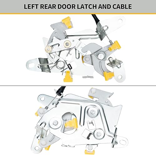 Vista 35 de Reemplazo del pestillo de bloqueo inferior de la puerta trasera del lado derecho del pasajero para Ford F-150 F-250 HD Super Duty Lobo Heritage