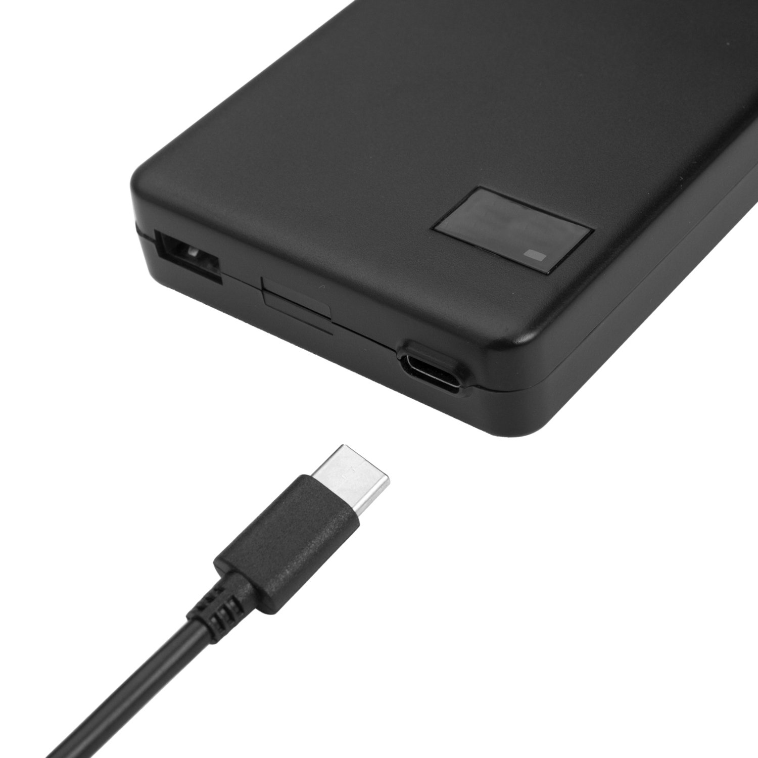Cargador portátil USB C Cargador universal para portátil USBC 60 W, 1 puerto USBC 60 W, 1 puerto USBC 60 W, 1 puerto USBA de 10 W para ordenadores portátiles, tabletas y smartphones HP Apple