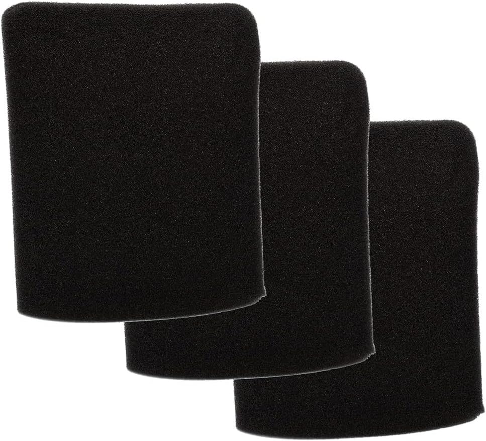Daaxing Lot de 3 filtres en mousse pour aspirateur Parkside NTS PNTS 1300 A1 IAN 55929 1300A1 PWD 20 A1 PWD 12 A1