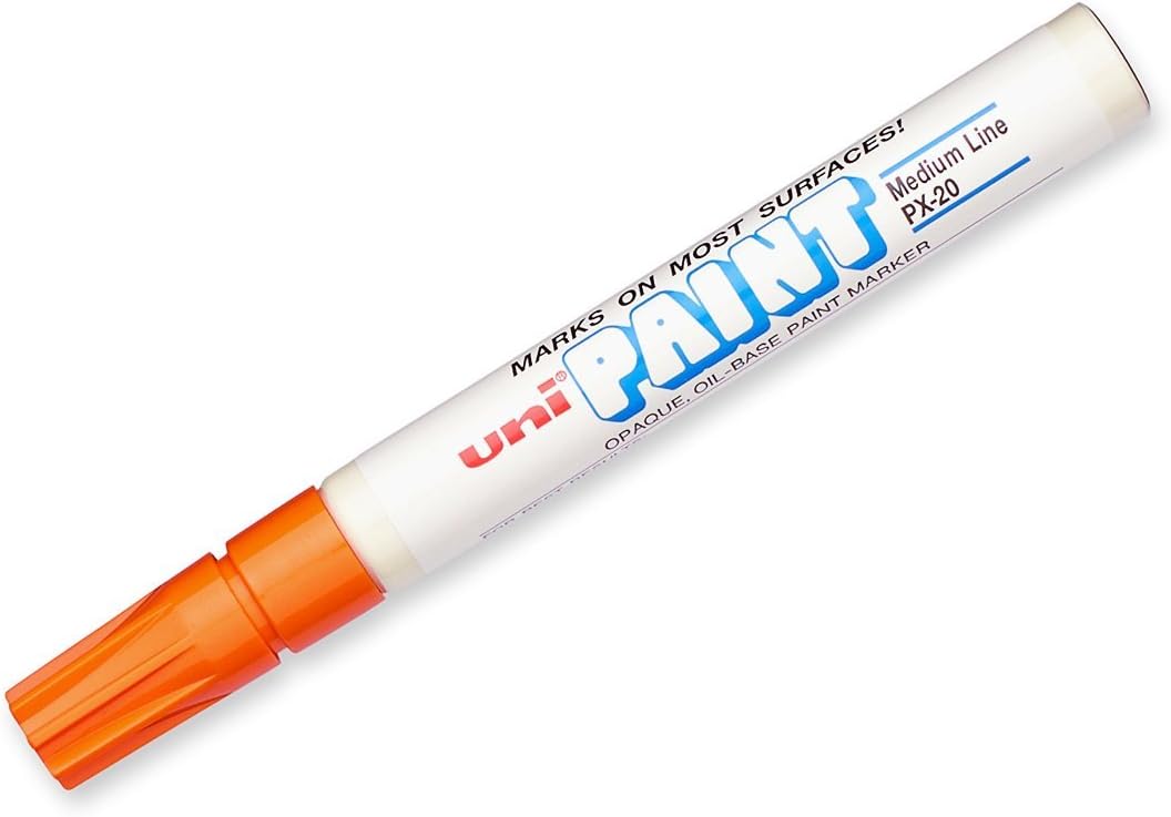 DOZEN: Sanford Brands uni-Paint Marker, Medium Point, Orange 63607