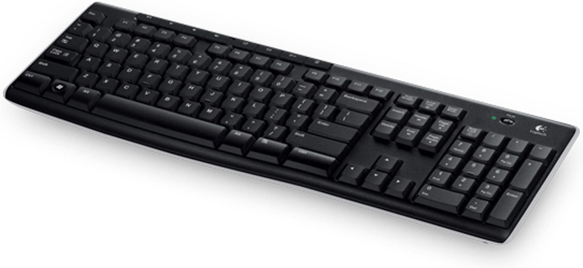 K270 Wireless Keyboard, QWERTZ German Layout - Black