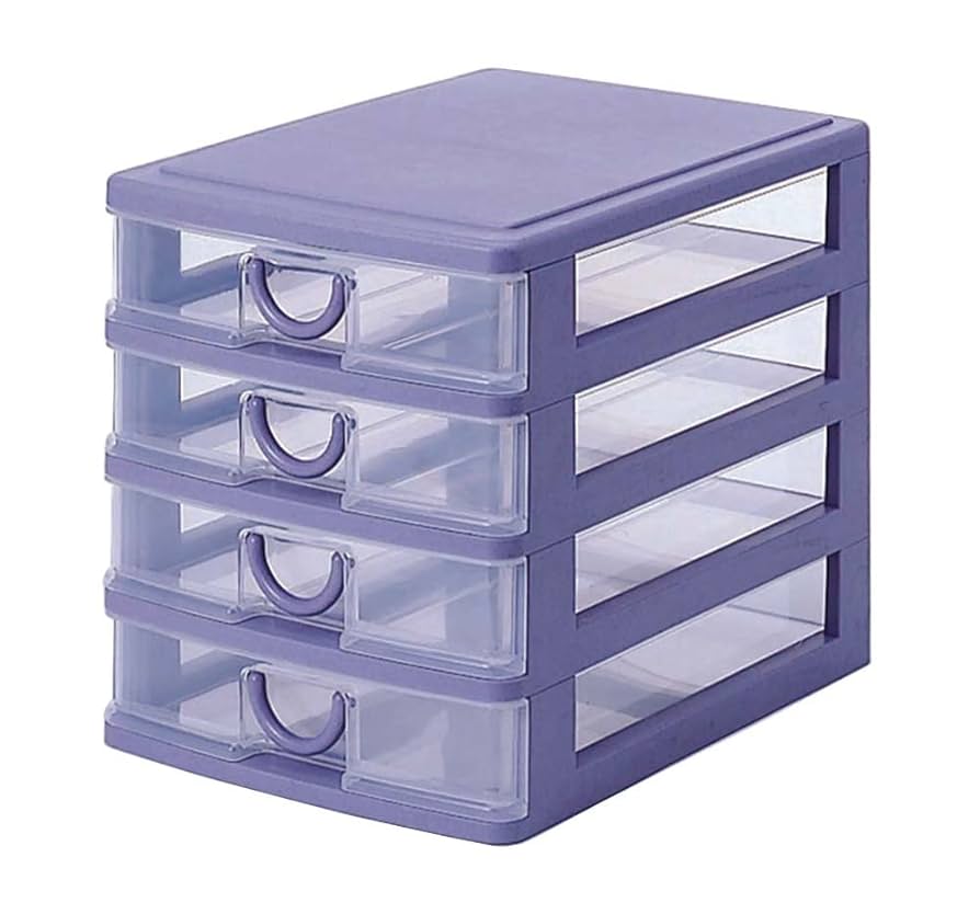 Amazon.co.jp: サンコープラスチック 小物収納4段 エルピス 幅