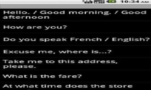 Français Anglais Voyage Guide de conversation – vue 5