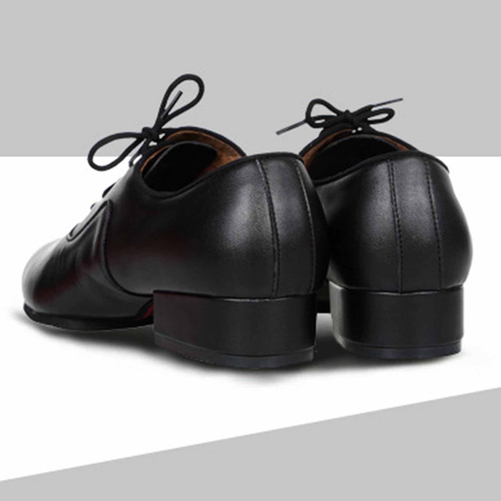 Scarpe da Tip Tap Uomo,Uomini Ballroom Sneakers,Scarpe Ballo Latino Uomo Stringate Tango,Assorbimento Dell'Umidità,Adatto per Latino,Salsa,Tango,Jazz,Moderno