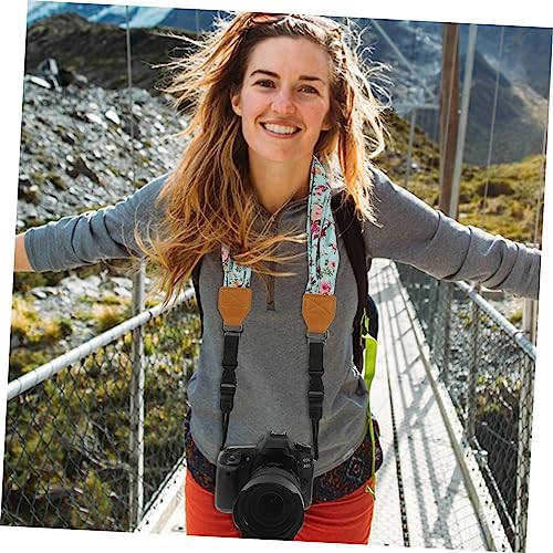 Uonlytech Cachecol Alça De Ombro Colhedores De Pulso Clipe Câmera Alça De Pescoço Alças De Câmera Pa