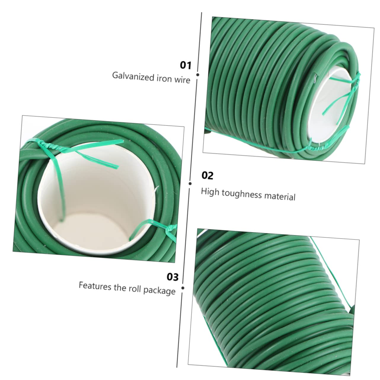 Luxshiny 2 Rollen Flexible Pflanzenbinder Gartenbinder 3,5mm X 20m Wiederverwendbares Befestigungsband für Tomaten Rankpflanzen und Gartenstützen Wetterfest Flexibel und Vielseitig