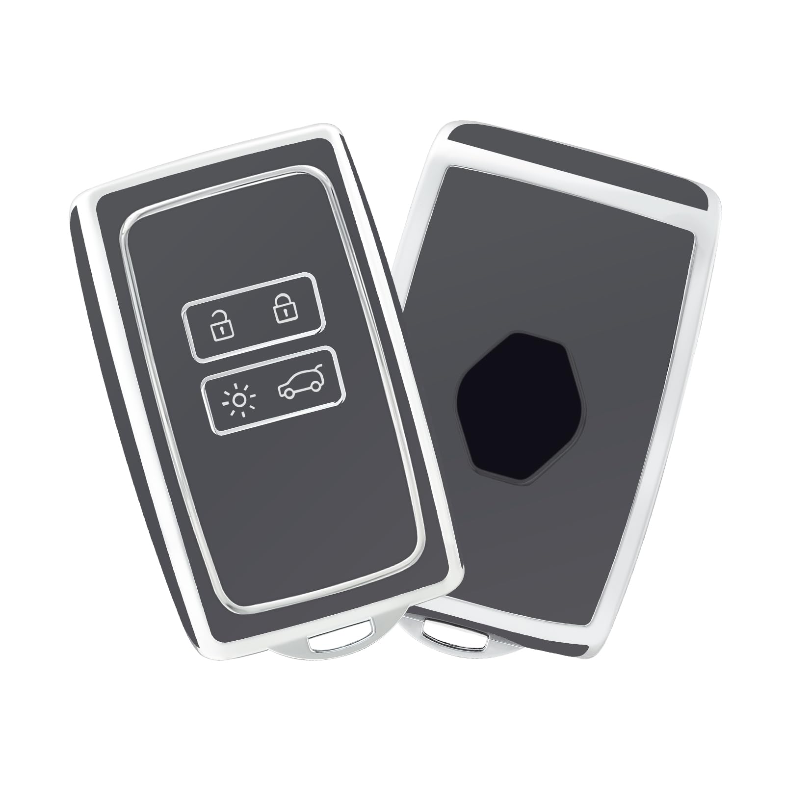 Funda De Cuero Para Llave De Coche, Funda Para Ford Focus 2 3 MK3 ST RS Ecosport Kuga Escape Fiesta Fold C-max S-max Mondeo, Accesorios Compra Barata En