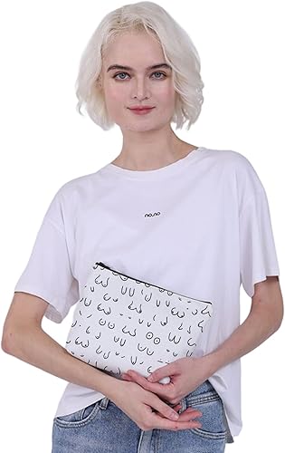 Miniatura 5 de VAMSII Bolsa de maquillaje para pechos, tetas inspiradas en los pechos, regalo para amantes de las tetas para mujeres, regalo de Boobie, Bolso, Nuevo