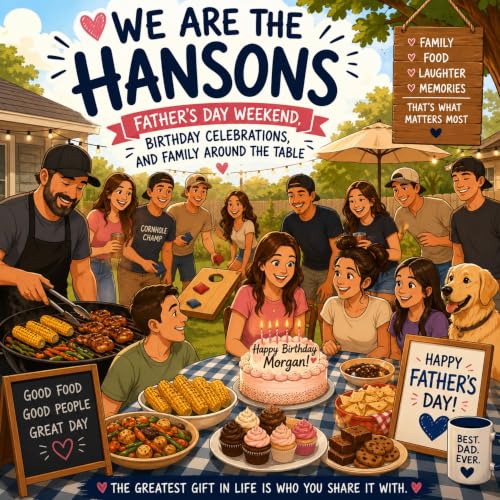 Father's Day Weekend, Birthday Celebrations, and Family Around the Table