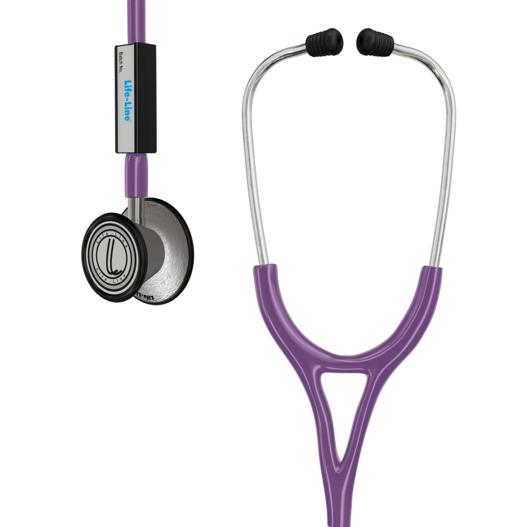 LIFE LINE Paediatric 2 SS Stethoscope (Purple) | Dual Diaphragm Chest Piece for Paediatric and Neonatal | 2-way Tube | Suitable for Doctors, Nurses, Students-image-29