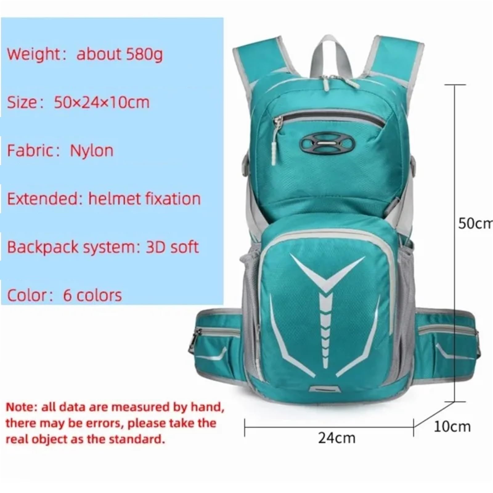 Zaino da Ciclismo Zaino da idratazione for Bicicletta da 20 Litri Zaino da Ciclismo Impermeabile da Uomo Sport all'Aria Aperta Viaggi Trekking Trekking Bike Zaino Borse d'Acqua(Green)