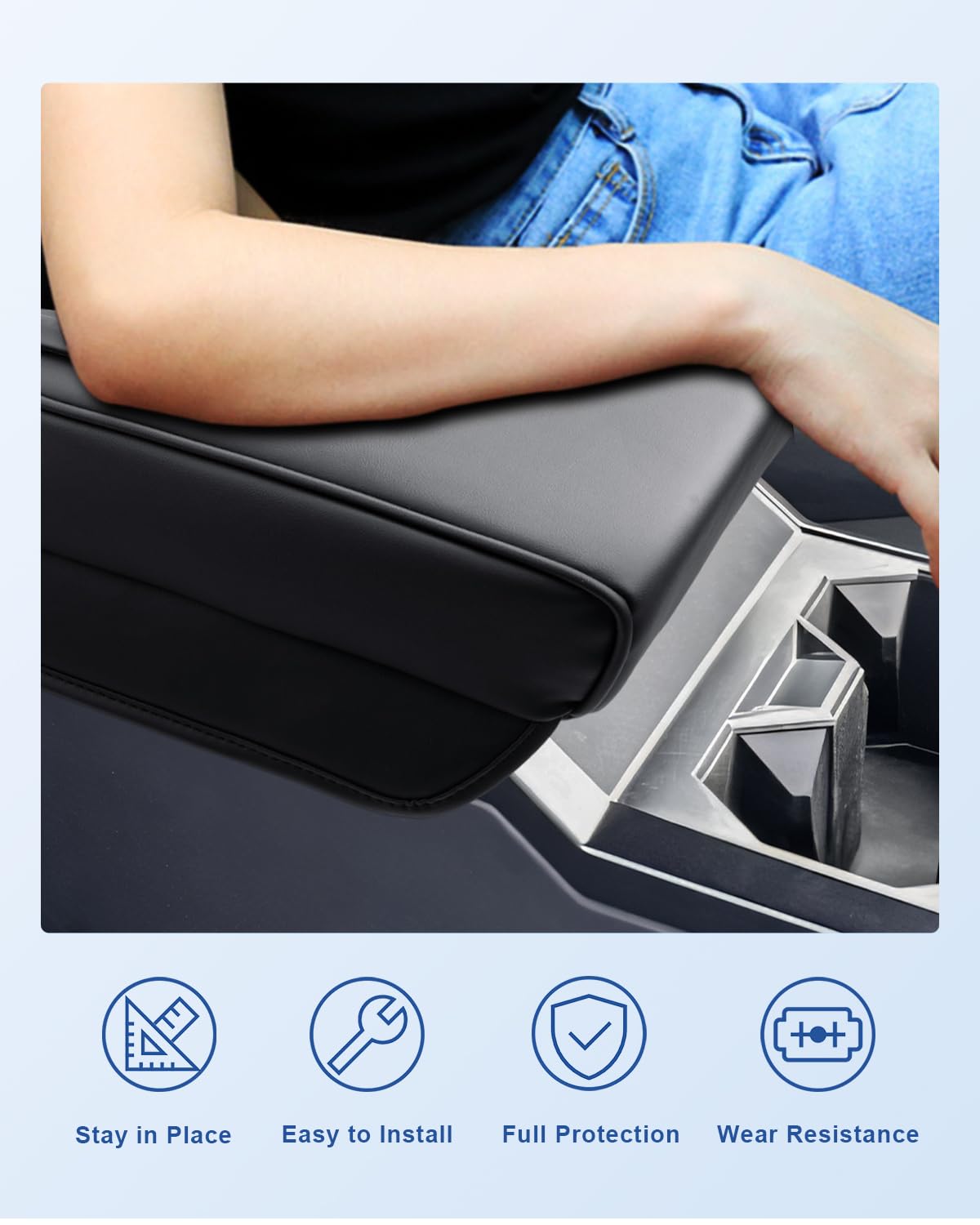 Snapklik.com : 2024 Cybertruck Center Console Cover For 2024 Tesla ...