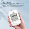 Blood Glucose Meter Set with Test Strips 100 Sugar Meter Glucose Monitor with 100 Lancets Most Accurate Silver Electrode Ketone Warning mg/dL