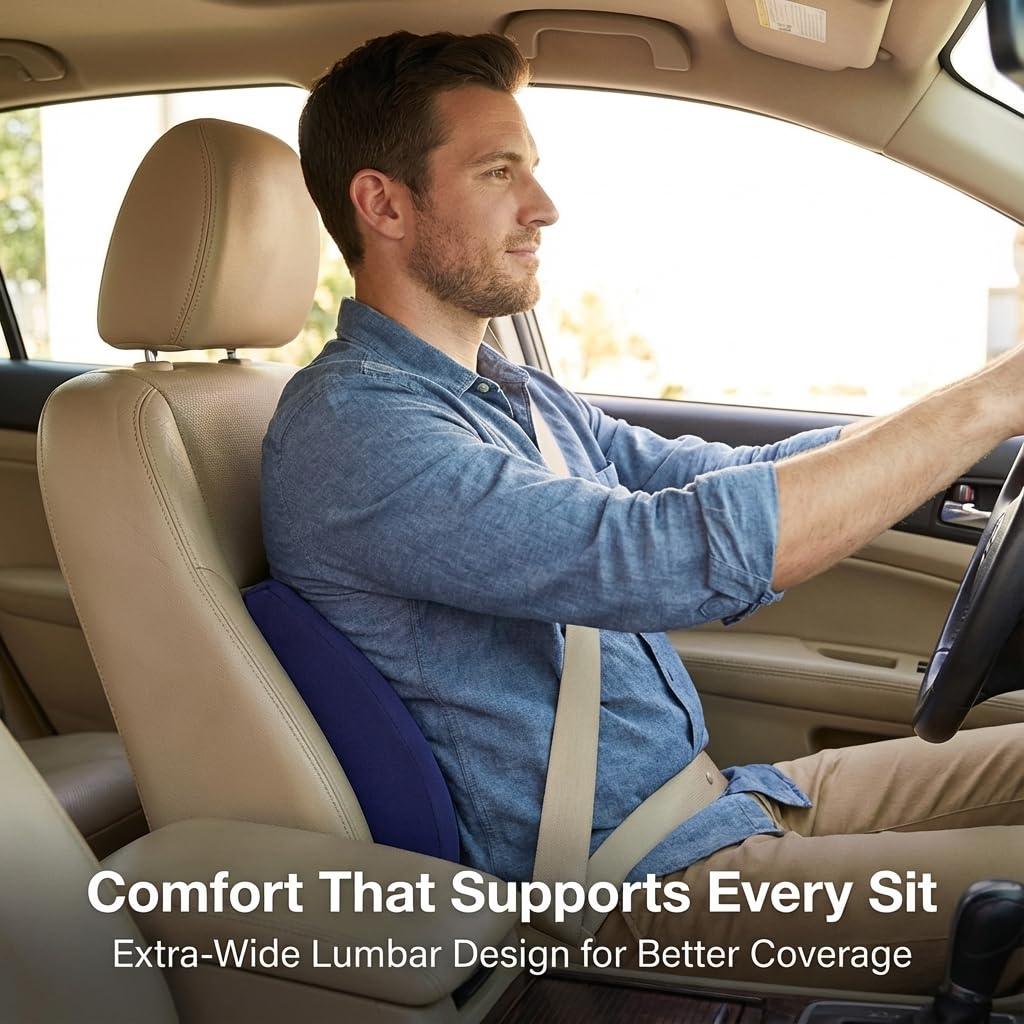 Amazon.com: nova Extra-Wide Lumbar Back Support Cushion (17.5