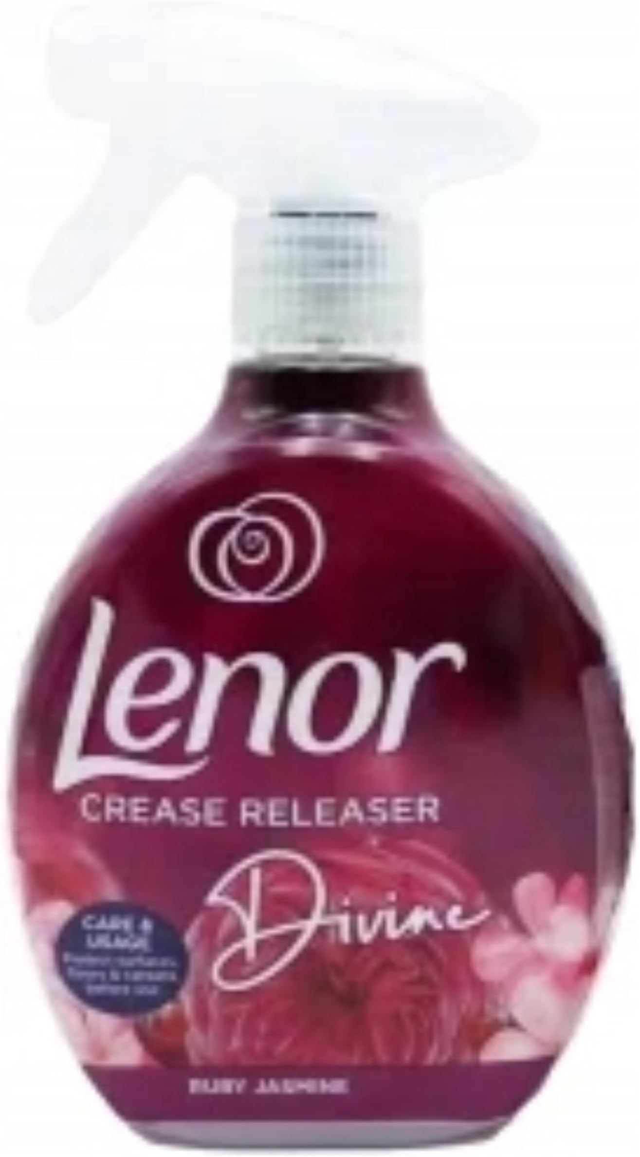 Lenor Crease Release Divine Ruby Jasmine 2 X 500ML Removes Creases Iron