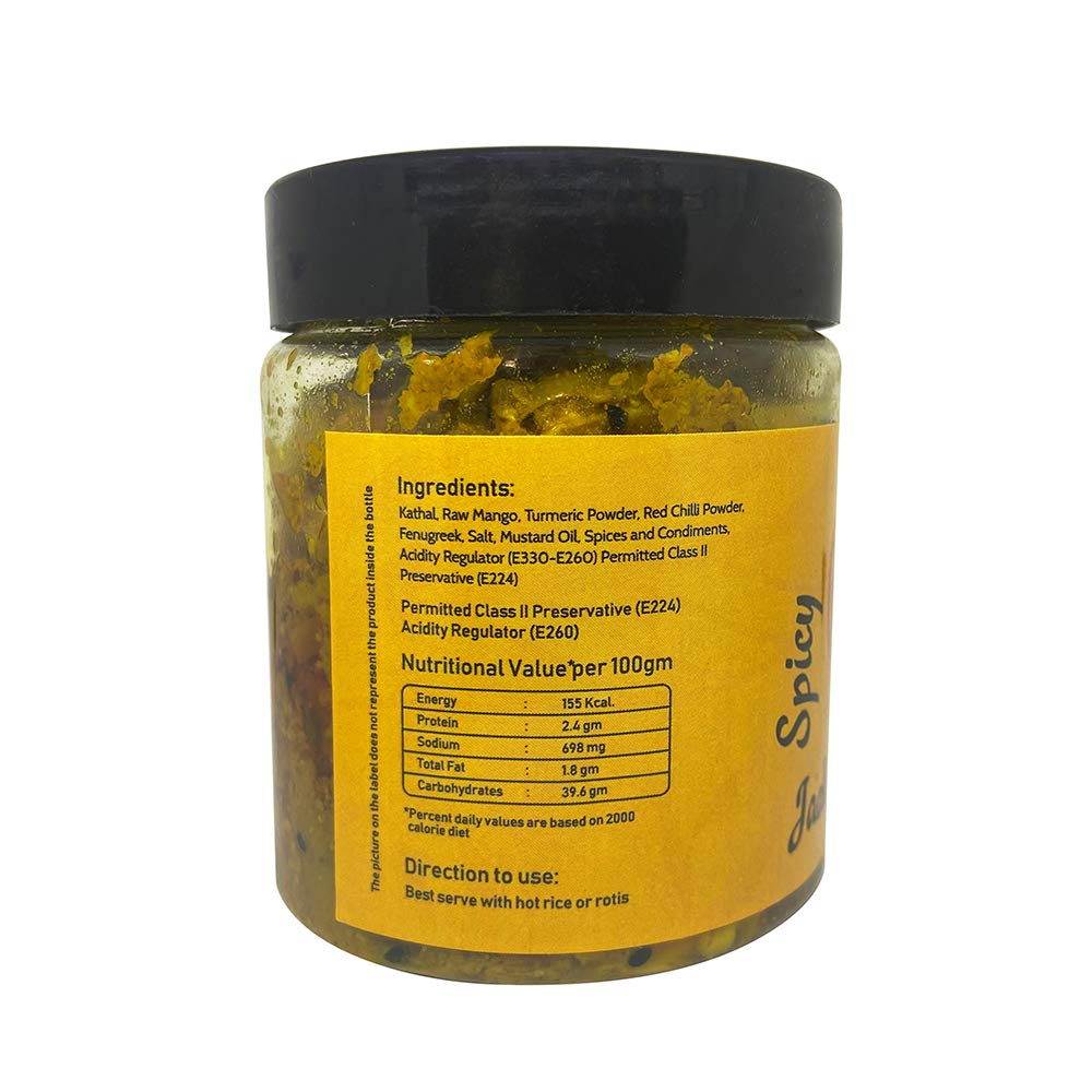 GRAMINWAY - from The Roots Spicy Jackfruit Pickle | Kathal ka Achar 200 gm - Image 2 thumbnail