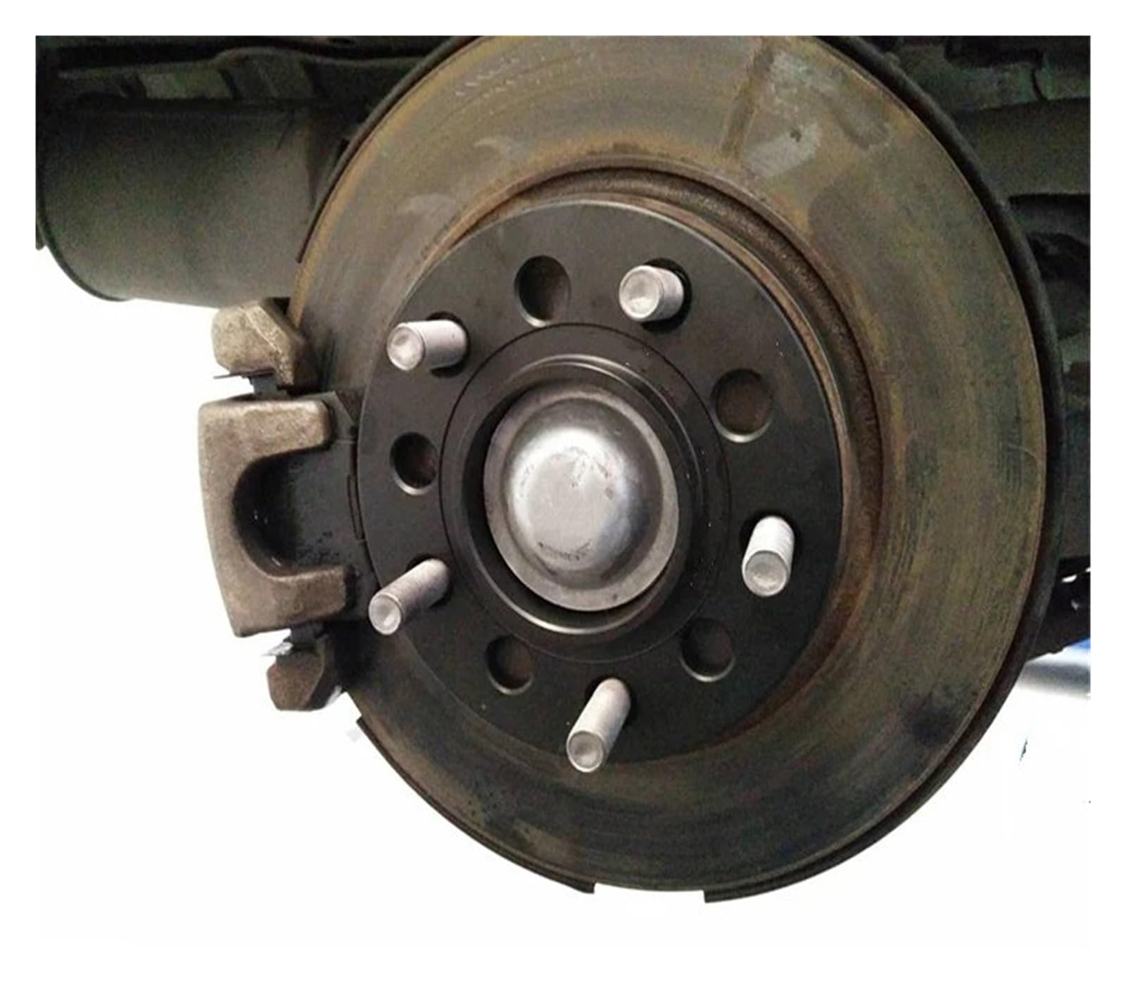 distanziali auto Auto Per VW 3/5/8/12/15/20mm | Colore: adattatori per ruote/spaziatura/guarnizione ruota neri(2PCS 20MM Spacers)