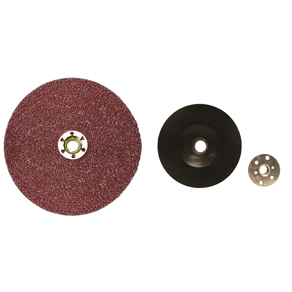 3M Cubitron II Fibre Disc 982C - 36+ Grit Metal Grinding Disc - Ceramic Precision Shaped Grain - For Angle Grinders - TN Quick Change - 4.5" diam. - Pack of 25: Fiber Backed Abrasive Discs: Industrial & Scientific