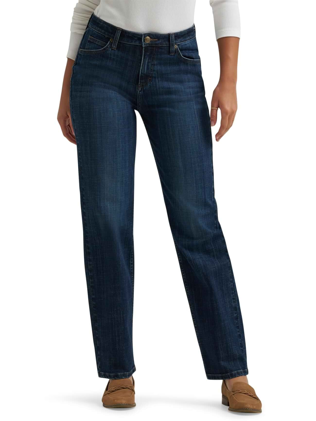 Lee Women's Legendary Relaxed Straight Jean Jeans · Relaxed