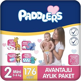 Paddlers Bebek Bezi 2 Numara Mini (3-6 Kg) 176 Ade
