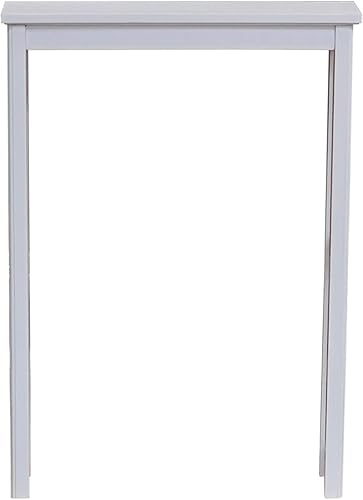 Miniatura 5 de Alaterre Furniture Dorset - Armario con base de inodoro de madera blanca de 27 pulgadas de profundidad x 9 pulgadas de profundidad con compartimento