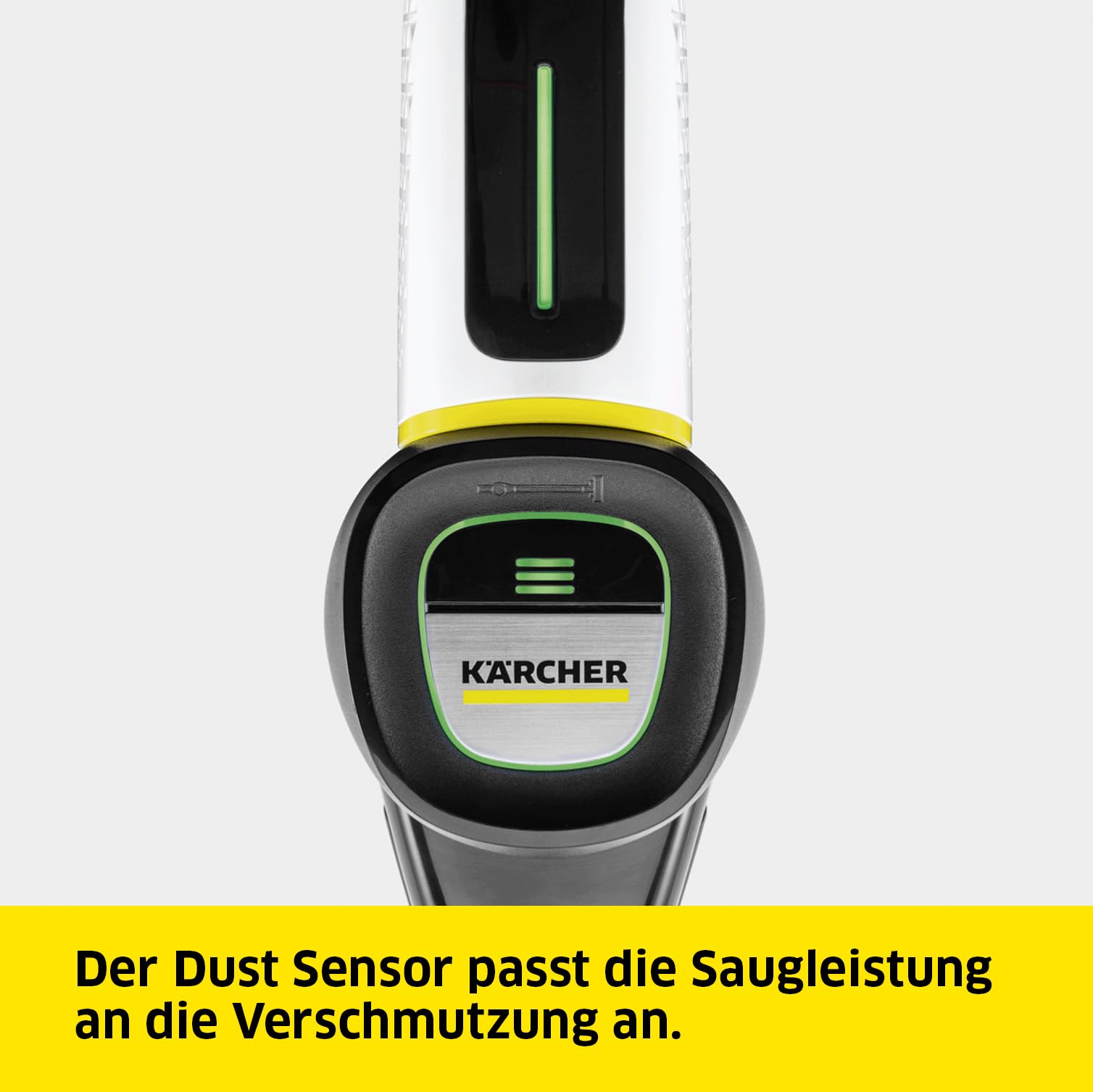 KÄRCHER Akku-Staubsauger VC 7 Signature Line, 2 Saugstufen, Laufzeit: bis zu 60 min., Gewicht: 2,6 kg, inkl. 25,2 V Akku, Wandhalterung mit Ladefunktion, Boden- und Fugendüse, weiß