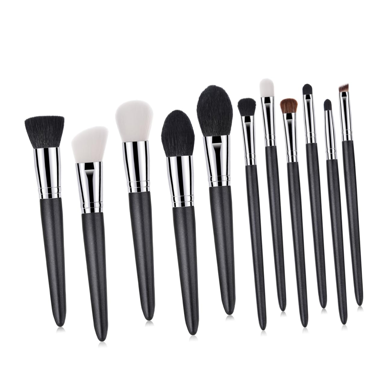 Healeved Set De De Maquillaje De 11 Pinceles Cosméticos Maquillaje Mujeres Natural