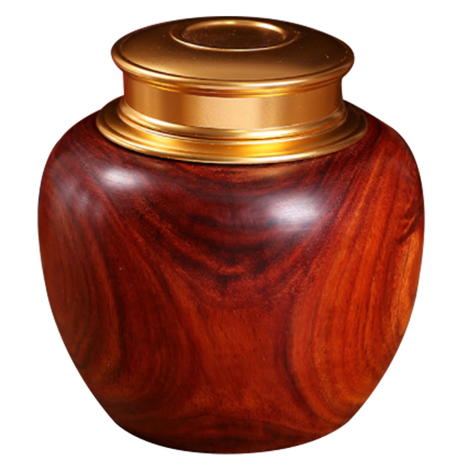 JFGCTYHXY Pet urns, Wood Cremation Urn For Human Ashes Multicolor(A)