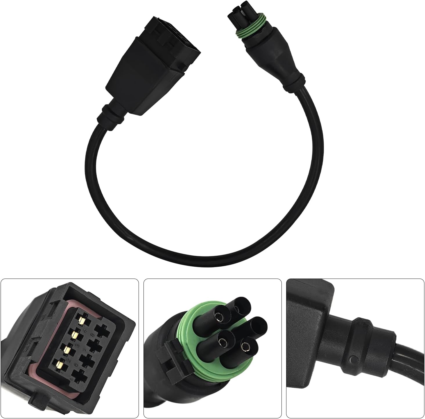 Trailer ABS Ecu/Valve Assy 4006120000 Modulator Valves Assembly TCS 2 2S/1M With Power Adapter Replaces ABS Electronic Control Unit Assembly ABS ECU Kit WBC4006120000 WA-4006120000