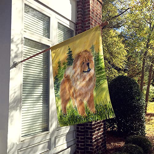 Chow Chow Flag pavillon en toile grand format multicolor pour décoration de jardin extérieure - 3