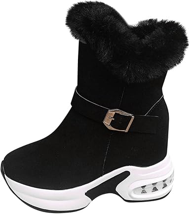 Amazon.com: Aunimeifly Zapatos casuales para mujer, transpirables, sin  cordones, botas térmicas, correa plana, cómodas, informales, para mujer :  Ropa, Zapatos y Joyería