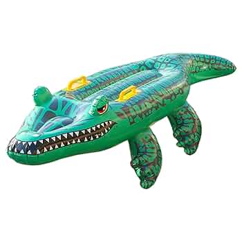 ワニ　クロコダイル　フロート　プールや海で ワニ フロート クロコダイル プール レジャー 浮き輪 鰐 子供用