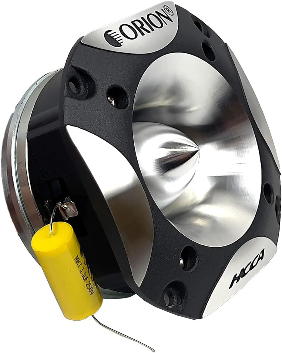 HCCA Series TN1 4.5” Super Neodymium Bullet Tweeter | Aluminum Diaphragm W/Flex Ring, 1.5” Voice Coil, 175W RMS, 700W Max, Built-in Crossover - High Performance Pro Car Audio Tweeter (Single)