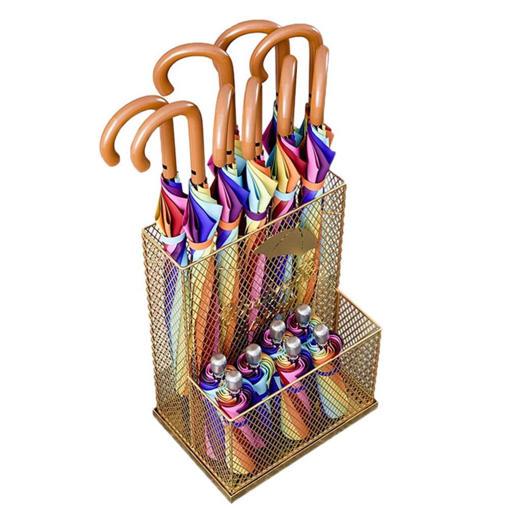 XDLEDMKIZ Umbrella Stands,Umbrella Stand,Umbrella Stand Large Umbrella Holder with Removable Drip Tray & Stored 40 Umbrellas, Rustproof Industrial for Hallway Entry