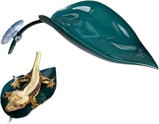 Gecko Tank Accessories for Leopard/Crested/Tree Frog Terrarium Decor(Dark Green)