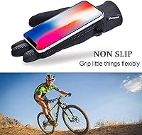 Vista 6 de Lightweight Winter Gloves for Men Women, Warm Water Resistant Touch Screen Gloves for Walking,Riding,Cycling,Running and Driving