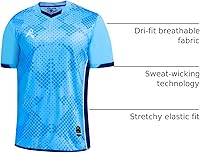 Vista 46 de Camiseta deportiva SOL Athletic para hombre, refrescante, transpirable, cómoda Dorado/Negro