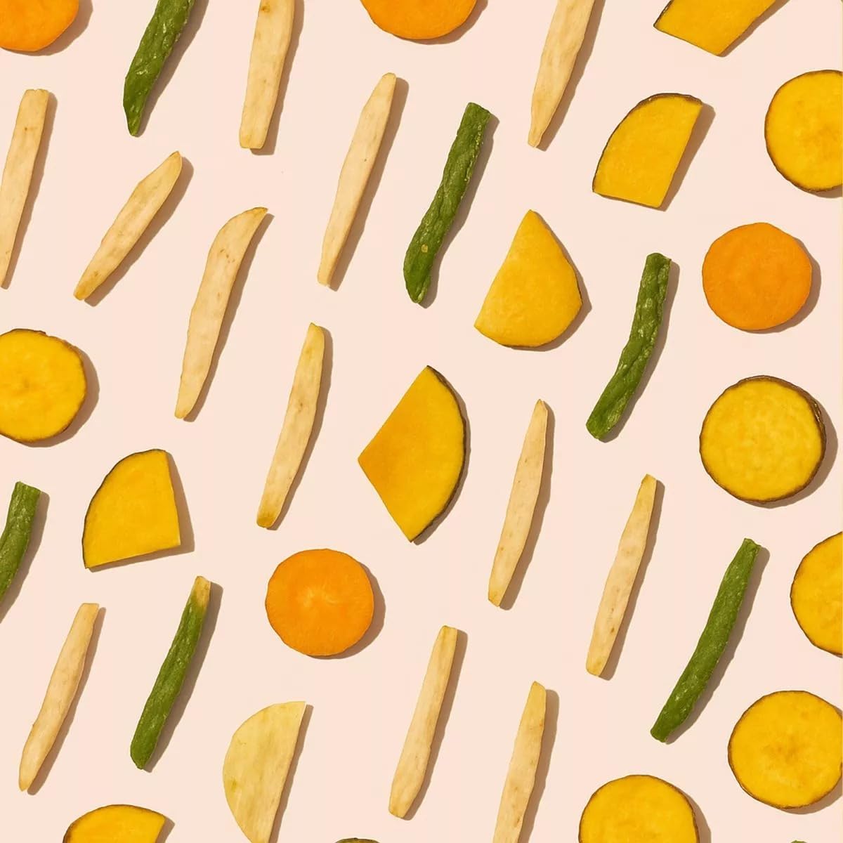 ITALIA SPEZIE Chips di Verdure essiccate, croccanti - 1 Kg (5 x 200g) - Snack, chips vegetali con patata dolce, zucca, taro, fagiolini e carote