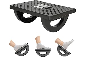 Rocking Foot Stool for Home: Comfortable, Ergonomic & Massaging Footrest