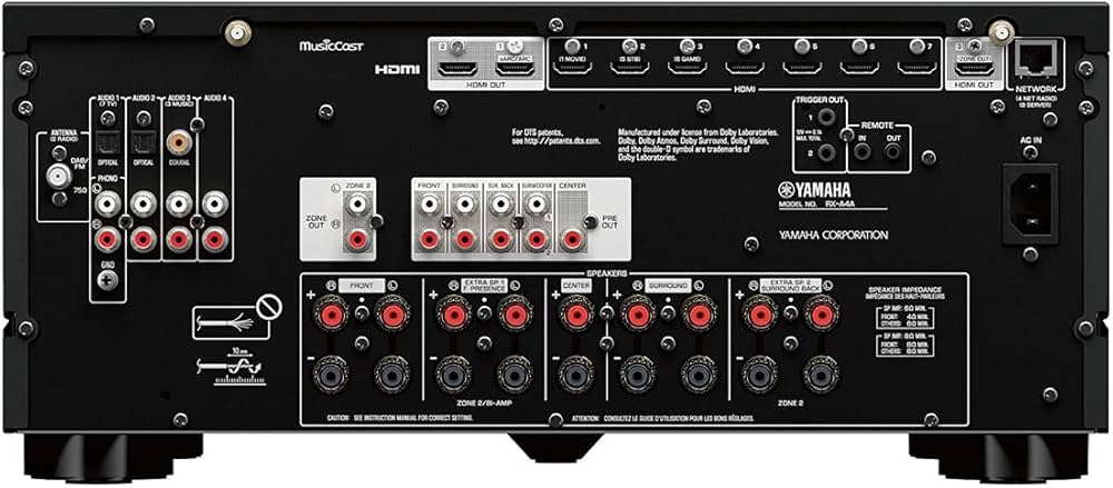 YAMAHA RX-A4A AVENTAGE 7.2-Channel AV Receiver With Bluetooth